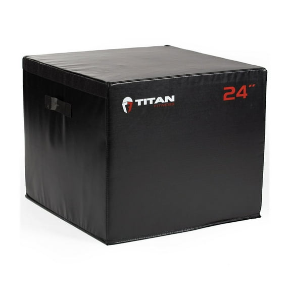 Titan Fitness 24" Portable Foam Plyometric Box