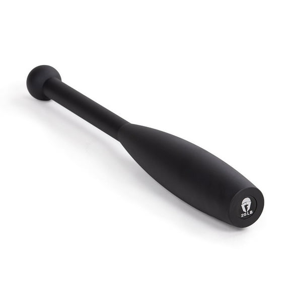 Titan Fitness 25 LB Steel Weight Indian Club for Strength Training, Rehabilitation, Stretching, Conditioning, Rotational and Functional Training, Improves Grip and Full Body Workout