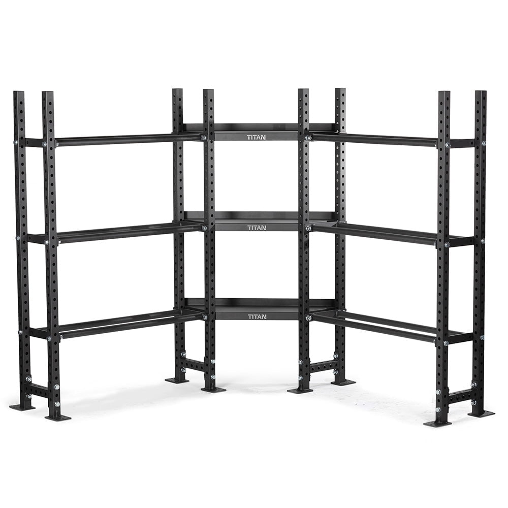 Titan Fitness 3Tier Elite Series Mass Storage System with 42" Bumper