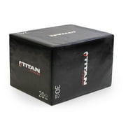 Titan Fitness 3-in-1 Soft Foam Multicolor Plyometric Box 20 x 24 x 30