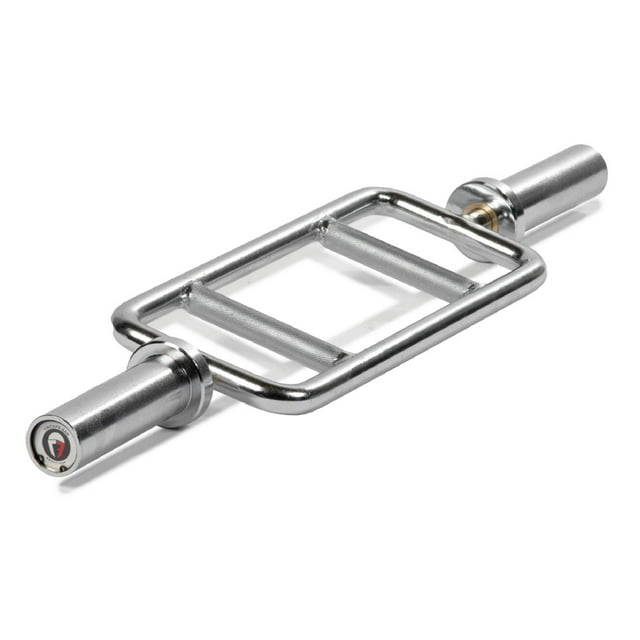 Titan Fitness 34" Olympic Triceps Bar, 200 LB Capacity, Chrome Finish