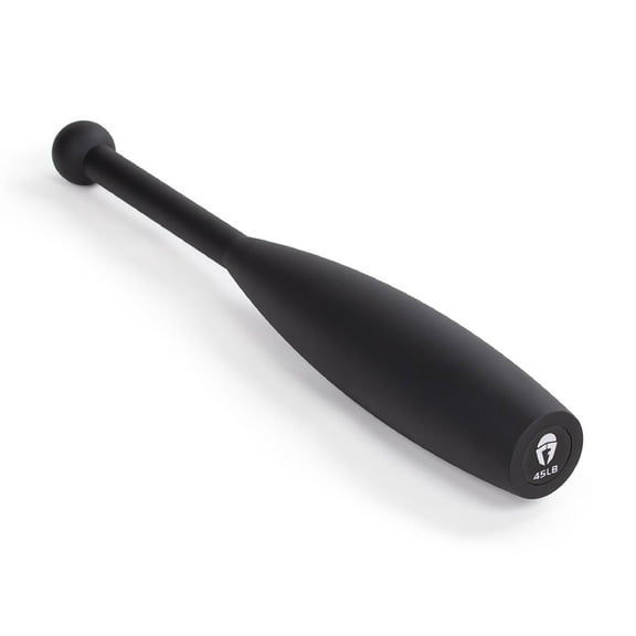 Titan Fitness 45 LB Steel Weight Indian Club for Strength Training, Rehabilitation, Stretching, Conditioning, Rotational and Functional Training, Improves Grip and Full Body Workout