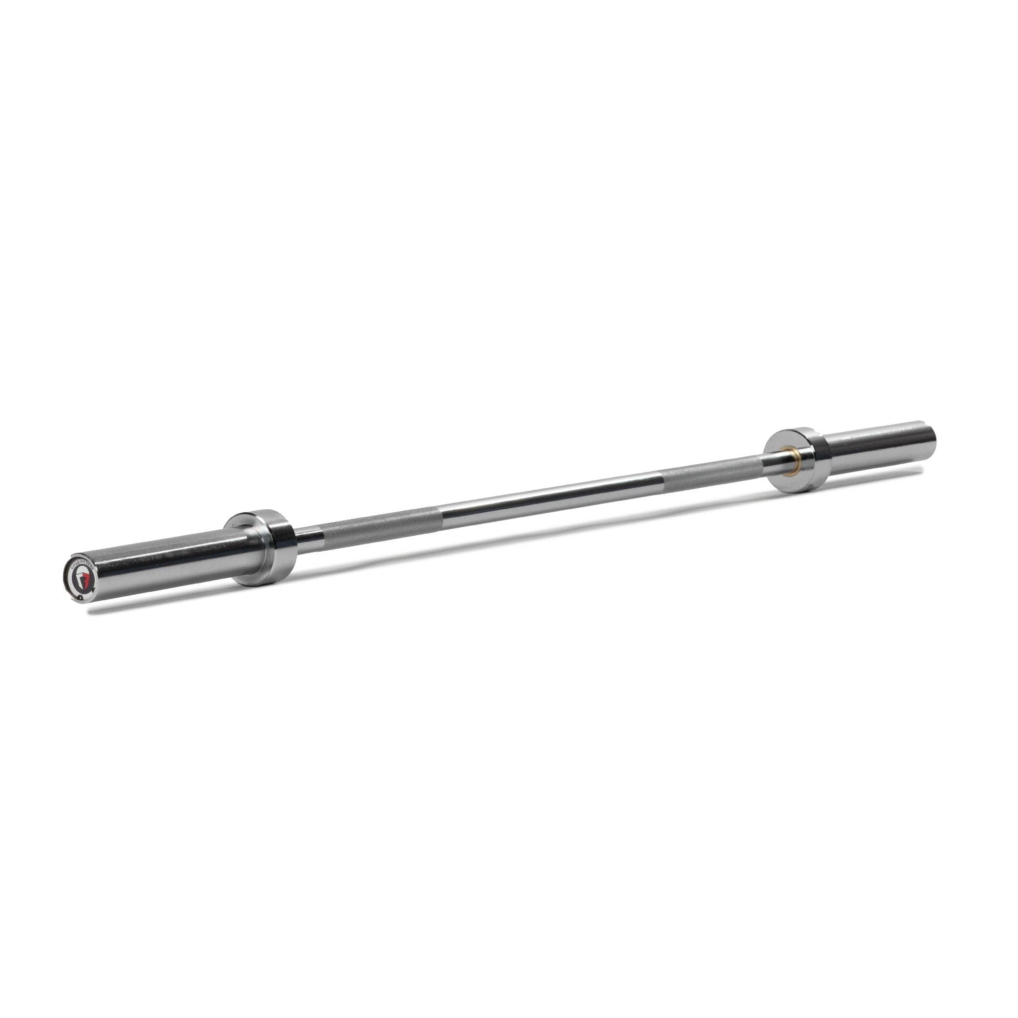 60-Inch Chrome Olympic Weightlifting Barbell with Bronze Bushings