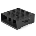 thumbnail image 1 of Titan Fitness 9 Barbell Holder, Vertical Olympic Sized Bar Rack, 19" x 19" Compact Floor Unit, 1 of 10