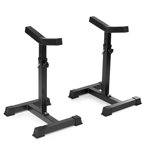 Titan Fitness Independent Bench Press Spotter Stands, Adjustable Uprights, Rated 700 LB, Strength Training Accessory