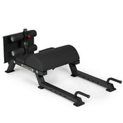 Titan Fitness Adjustable Floor Glute & Hamstring Developer GHD, Cross Training Workout Lifting Equipment in Home and Commercial Gym