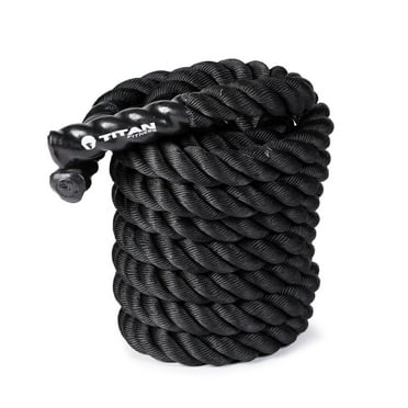 ZENSTYLE 1.5''x40ft Exercise Battle Rope, Weight Training with Handles ...