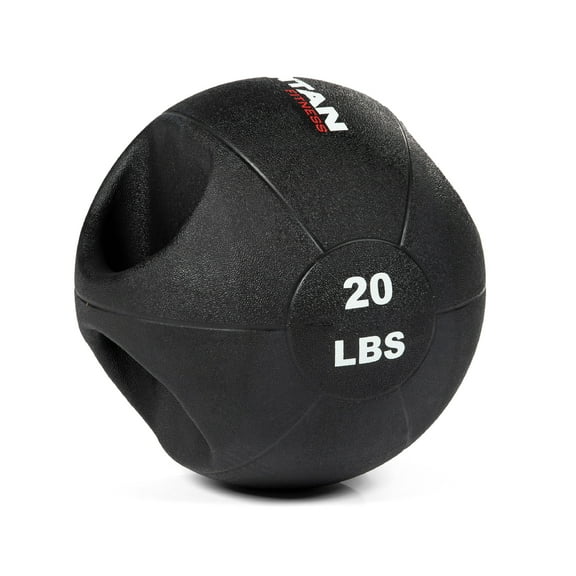 Titan Fitness Dual Grip Medicine Ball 20 lb.