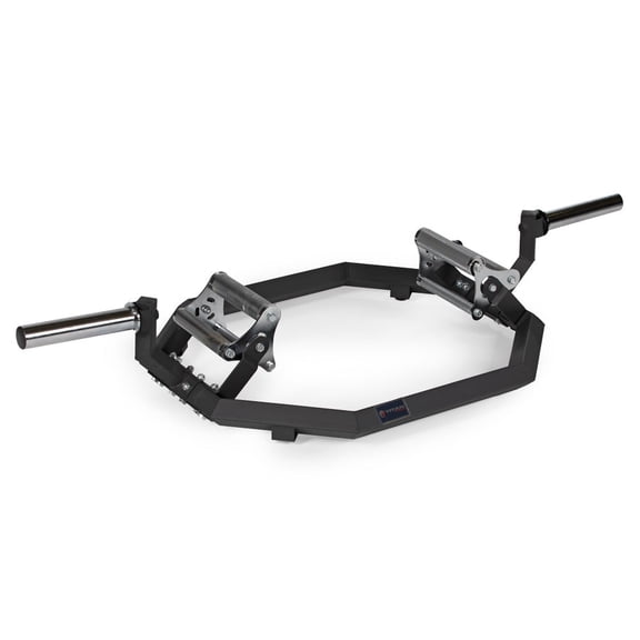 Titan Fitness EZ Load Hex Bar, Trap Bar with Tri-Grip Handles, Rated 500 LB