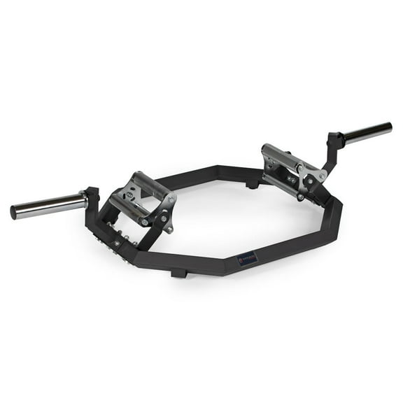 Titan Fitness EZ Load Hex Bar, Hexagonal Trap Bar with Knurled Tri-Grip Handles, Rated 500 LB