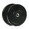 thumbnail image 1 of Titan Fitness Economy Olympic Bumper Plates,Rubber Black, 25 lb, 2 Count, 1 of 6