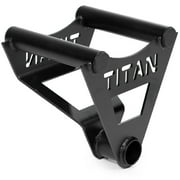 Titan Fitness Fat Grip Parallel Landmine Handle, 1.9 Diameter Handles, Landmine Rows, Presses, Pulls & Rotational Exercises, Olympic Barbell Attachment for Grip & Upper Body Strength Training