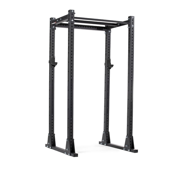 Titan Fitness X-3 Series Flat Foot Power Rack, 91"H x 30"D, 1,650 LB Rackable Capacity, with Weight Plate Holders
