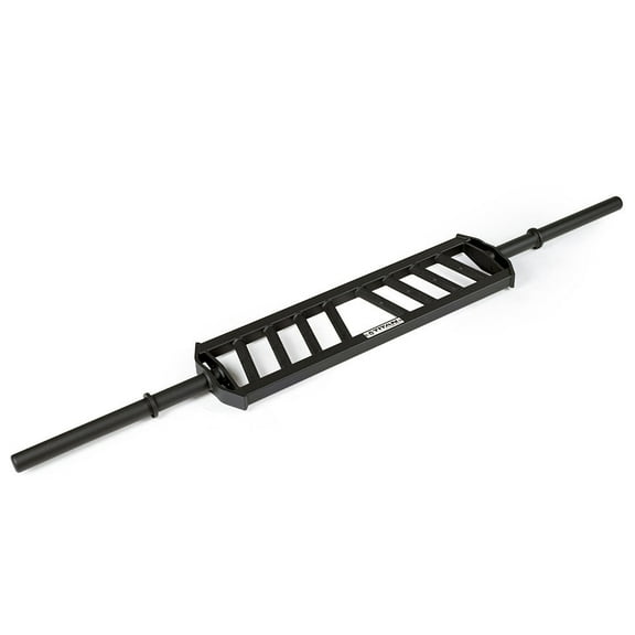 Titan Fitness Hybrid Angled Multi-Grip Olympic Barbell V3, Rated 1,900 LB, Rackable Swiss/Football Bar