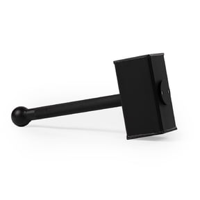 Titan Fitness Loadable Thor Hammer, 5 LB Unfilled, Workout Hammer Strength Training Gym Equipment, Rotational and Functional Training, Improves Grip and Full Body Workout