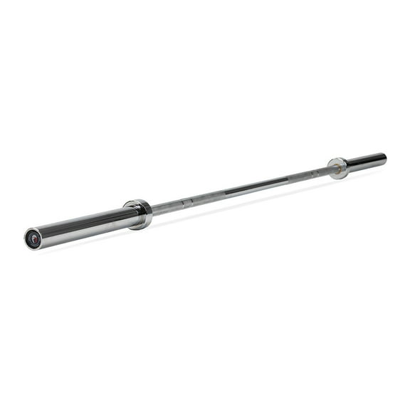 Titan Fitness Performance Series 20 KG Olympic Bar, 700 LB Capacity, 28mm Shaft, Chrome Finish