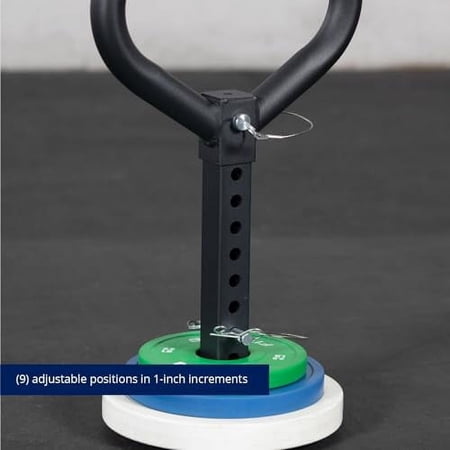 Titan Fitness Plate Loadable Kettlebell Swing