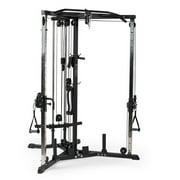 Titan Fitness Plate-Loaded Functional Trainer Cable Crossover Machine, 660 LB Weight Capacity, Lat Tower Low Row Upper Body Specialty Machine