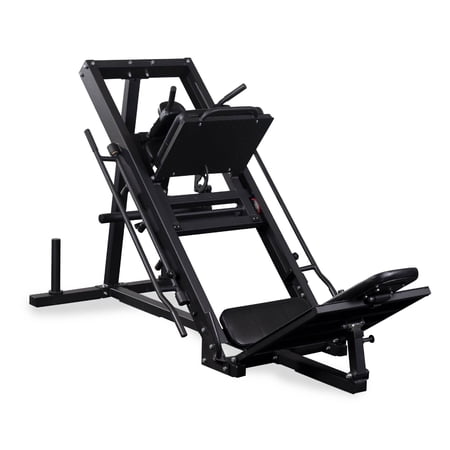 Titan Fitness Plate-Loaded Leg Press Hack Squat Machine Combo, Rated 1,000 LB, Three Lockout Positions