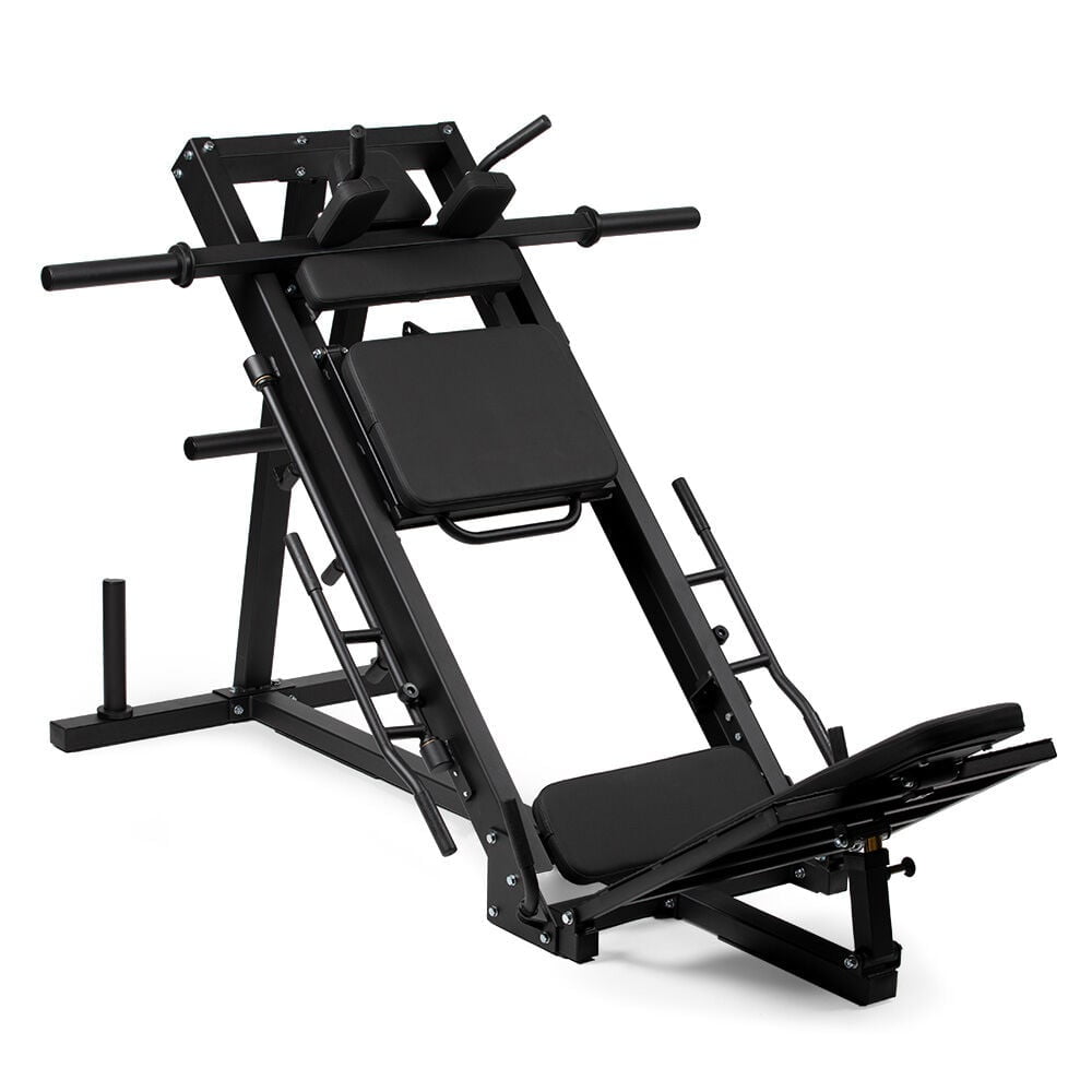 Titan Fitness 2in1 Leg Press & Hack Squat Machine, 875 LB Sled, Home Gym Weightlifting