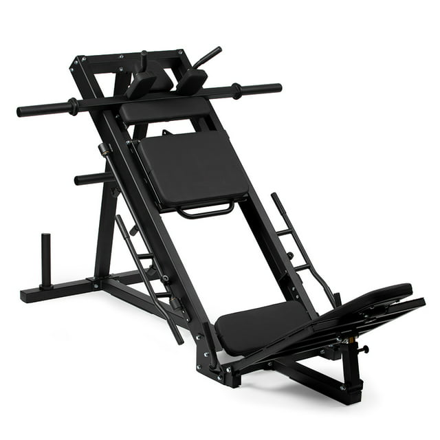 Titan Fitness Plate-Loaded Linear Leg Press and Hack Squat Machine ...