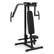 Titan Fitness Plate-Loaded Pec Fly and Reverse Delt Machine, Rated 300 LB, Upper Body Specialty Machine, Chest, Back, and Shoulder Training