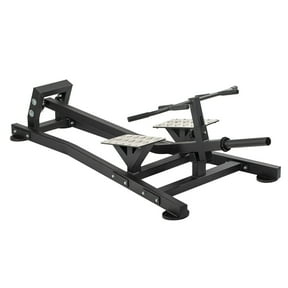 Titan Fitness Plate-Loaded Standing T-Bar Row Machine, Adjustable Multi-Grip Handles, Fits Olympic Weight Plates, Multi-Joint Back Row Exercise Machine for Upper Body Strength