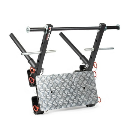 Titan Fitness Stealth Leg Press Rack Attachment, 500 LB Capacity, Fits All Titan Series Power Racks