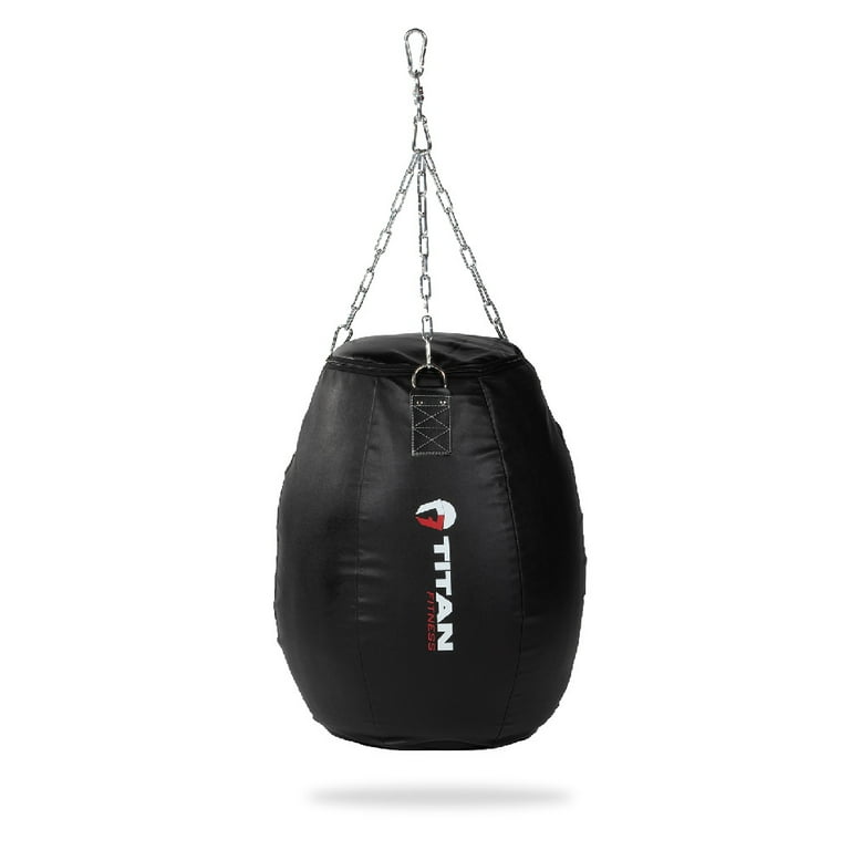 Titan Fitness Power Strike Punching Bag Top Hanging 78 pound