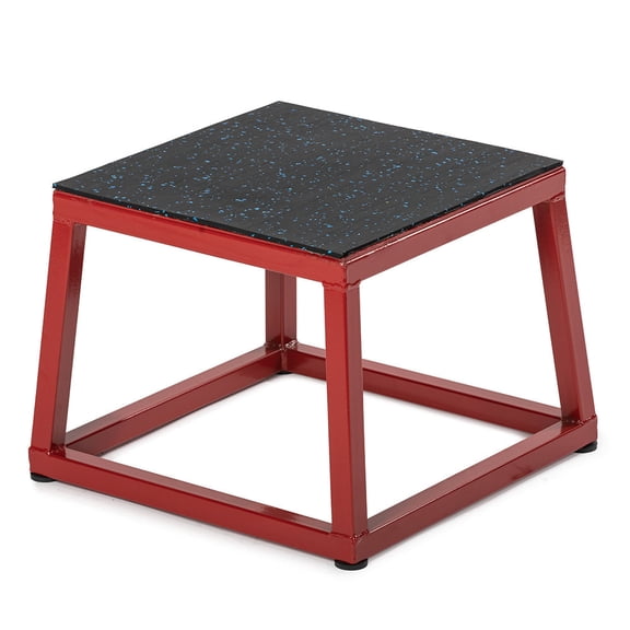 Titan Fitness Pro-Duty Steel 12" Plyometric Box Set, Anti-Slip Plyo Box Jump Platform, Home Gym Conditioning and Strength Training Exercises, Perform Box Jumps, Step Ups, Dips, Push Ups