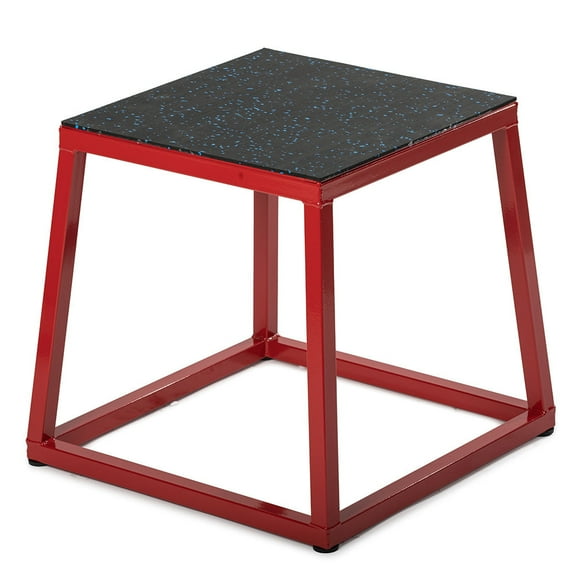 Titan Fitness Pro-Duty Steel 18" Plyometric Box Set, Anti-Slip Plyo Box Jump Platform, Home Gym Conditioning and Strength Training Exercises, Perform Box Jumps, Step Ups, Dips, Push Ups