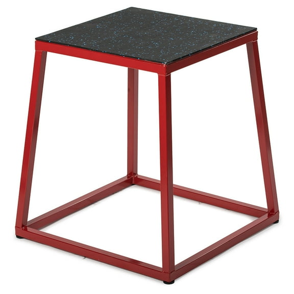 Titan Fitness Pro-Duty Steel 24" Plyometric Box Set, Anti-Slip Plyo Box Jump Platform, Home Gym Conditioning and Strength Training Exercises, Perform Box Jumps, Step Ups, Dips, Push Ups