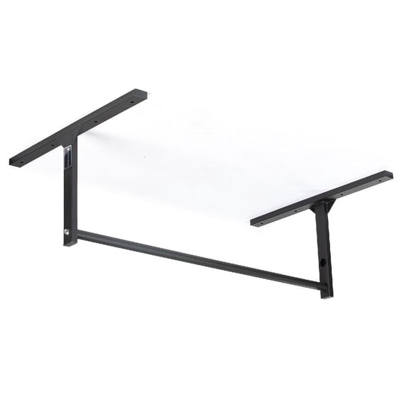 Titan Fitness Pull Up Bar HD 8' Ceiling Stud Wall Mounted 46" Adjustable Height
