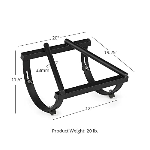 Titan Fitness Rocking Handstand Trainer 20" Width 20 lb. Powder Coated