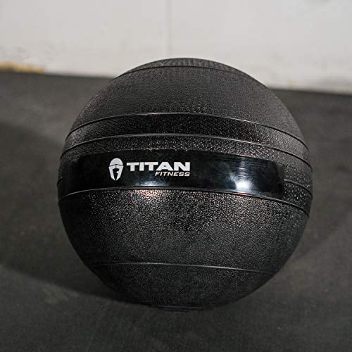 Titan Fitness Rubber Slam Ball 40 lb. Spike Exercise Equipment Gym