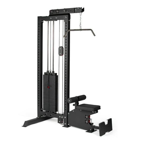 Titan Fitness Selectorized Lat Tower Machine, Lat Pulldown and Low Row Gym Machine