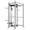 thumbnail image 1 of Titan Fitness Short Plate Loaded Lat Tower Rack Attachment Compatible with T-3 and X3 Series Bolt Down Power Racks, Rack Attachment, Bolt Down Racks Only, Rated 300 LB, Lat Bar and Low Row Handle, 1 of 9