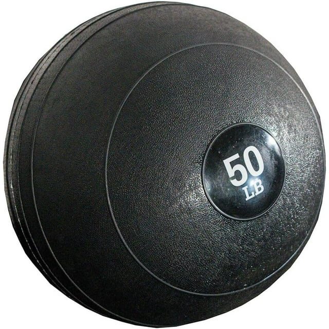 Titan Fitness Slam Spike Ball, Rubber Exercise Equipment, 50 lb. Gym