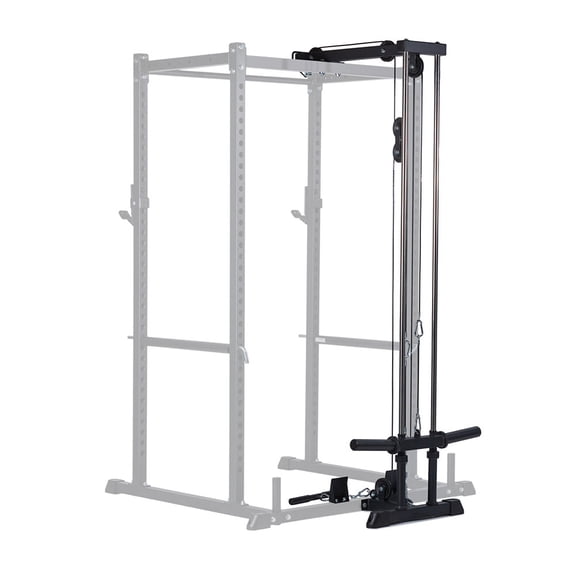 Titan Fitness T-2 Series 83" Lat Pulldown and Low Row Attachment, Plate-Loaded 300 LB Capacity