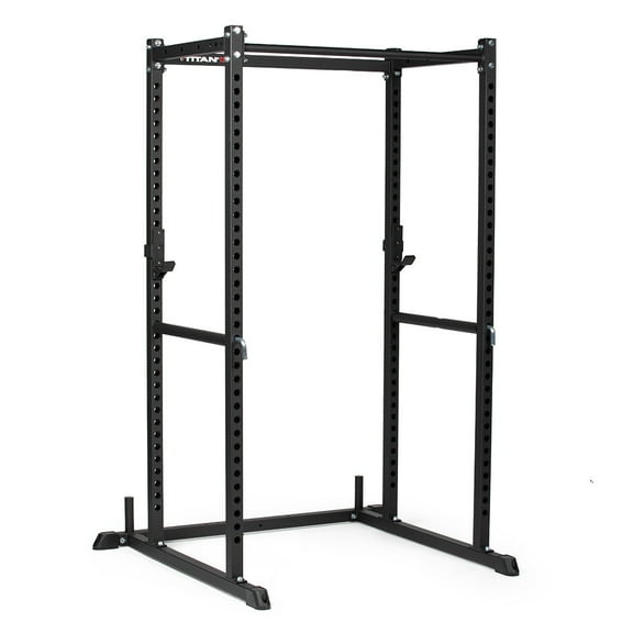 Titan Fitness T-2 Series Tall 83" Black Power Rack, 850 LB Rackable Capacity