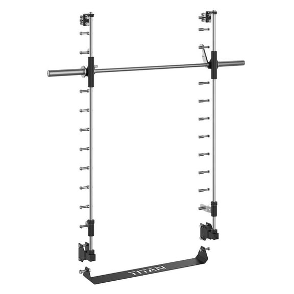Titan Fitness T-3 Series 91" Smith Machine Power Rack Attachment, 500 LB Capacity