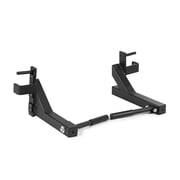 Titan Fitness T-3 Series Dip Bars, J-Hook Style Rack Mounted Dip Attachment, 880 LB Capacity, Fits 2  X 3  Tubular Steel