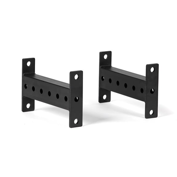 Titan Fitness 12" Side Bracings for T-3 Series Space Saving Rack, Wall Mount Bottom Stabilizing Extensions, 2x3 11-Gauge Steel Supports, Power Rack Stability Kit