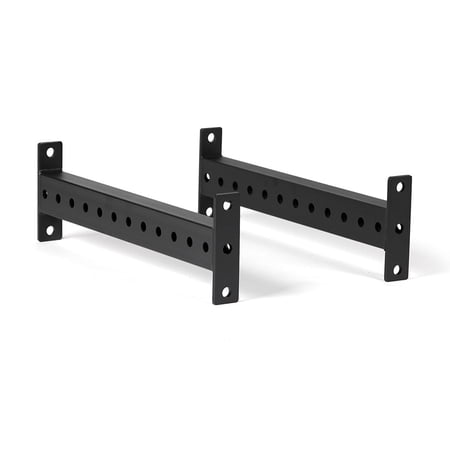 Titan Fitness 24" Side Bracings for T-3 Series Space Saving Rack, Wall Mount Bottom Stabilizing Extensions, 2x3 11-Gauge Steel Supports, Power Rack Stability Kit