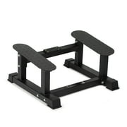 Titan Fitness T Bar Rowing Platform, Elevated/Angled Design for Rows at a Deficit, T Bar Row Platform with Diamond-Plated Footplates, T Bar Platform with Protective UHMW strip, Non-Slip Rubber Feet