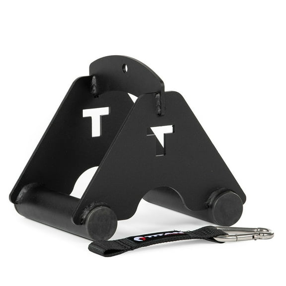 Titan Fitness Triangle Grip Cable Machine Attachment, 1.9" Fat Grip, Reduces Strain on Wrists and Elbows