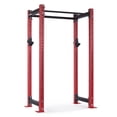 thumbnail image 1 of Titan Fitness X-3 Series 80" Red Bolt-Down Power Rack, 24" Depth, Rackable 1650 LB Cage, 1.25" and 2" Pull Up bars, Standard J-Hooks, Weightlifting and Strength Training, 1 of 7