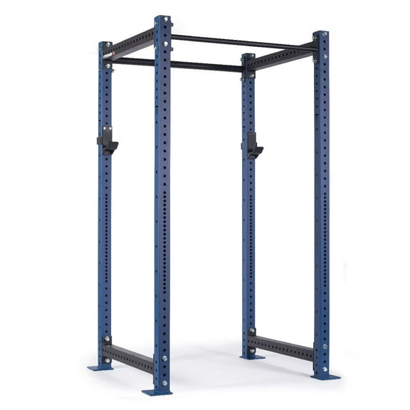Titan Fitness X-3 Series 90" Navy Bolt-Down Power Rack, 36" Depth, Rackable 1650 LB Cage, 1.25" and 2" Pull Up bars, Standard J-Hooks, Weightlifting and Strength Training