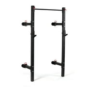 Titan Fitness X-3 Series 91in Wall Mounted Folding Power Rack, 21in Depth Space Savings Rack, Folds up to 8” from the Wall