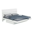 thumbnail image 1 of Titan Furnishings Grand Modern Lacquer Wood Queen Bed in White, 1 of 4